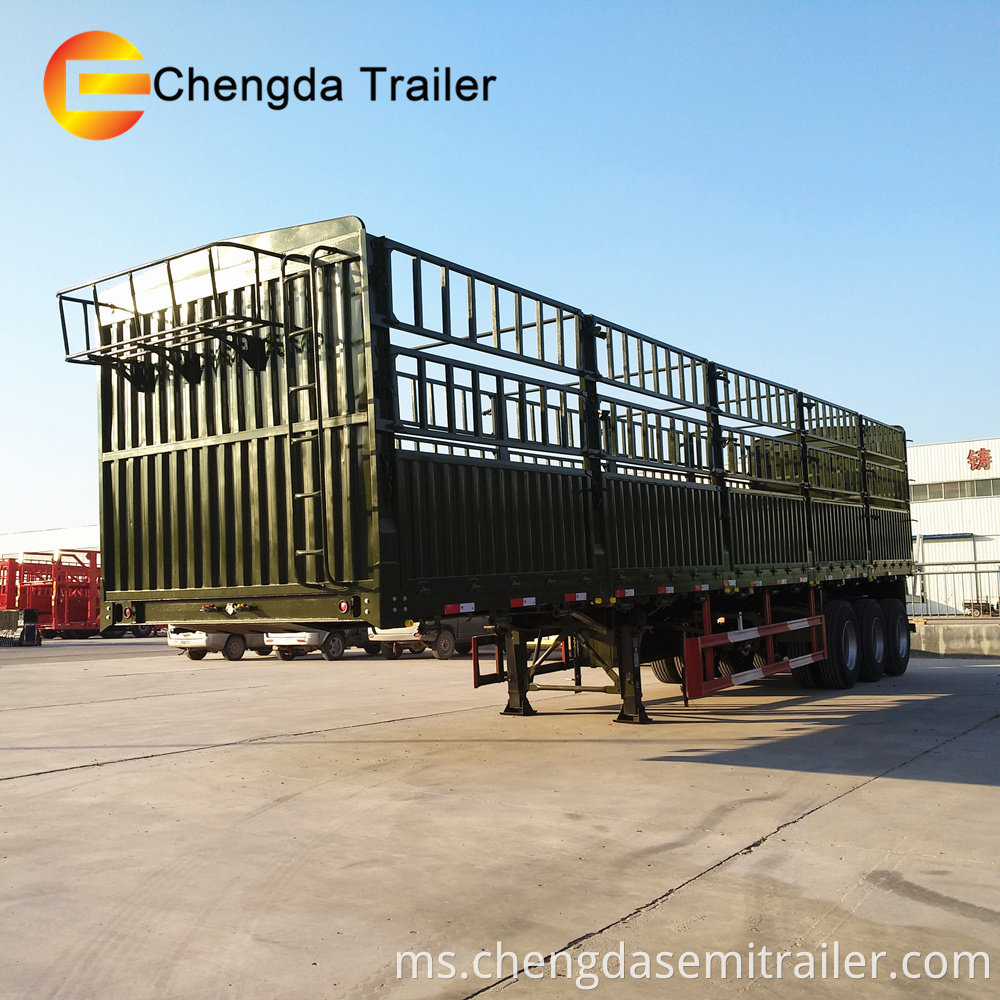 Fence cargo trailer